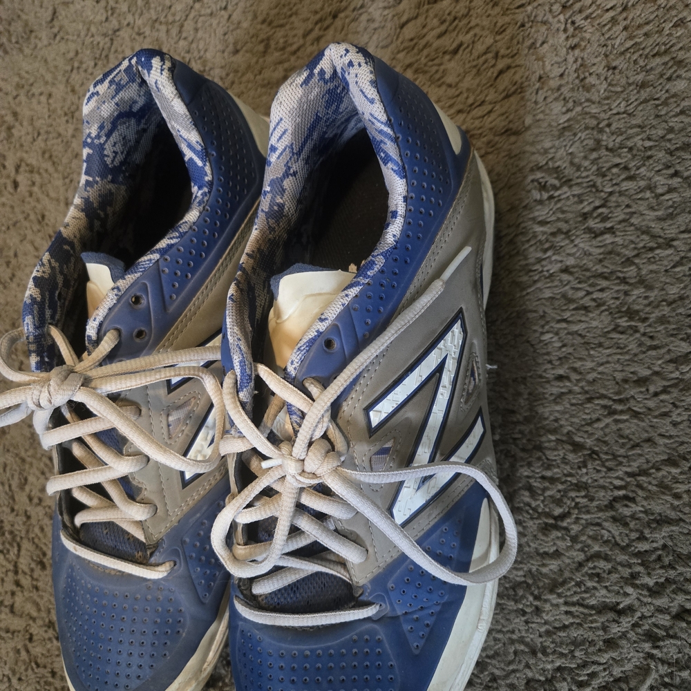 New Balance Blue and Gray Athletic Sneakers